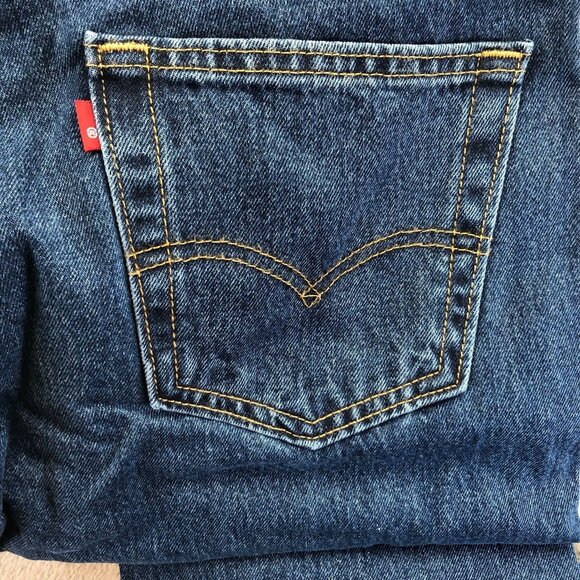 NWT Levi's Men's Jeans Suze 32x30 505 Regular Straight Leg Blue Denim Casual - Picture 15 of 16